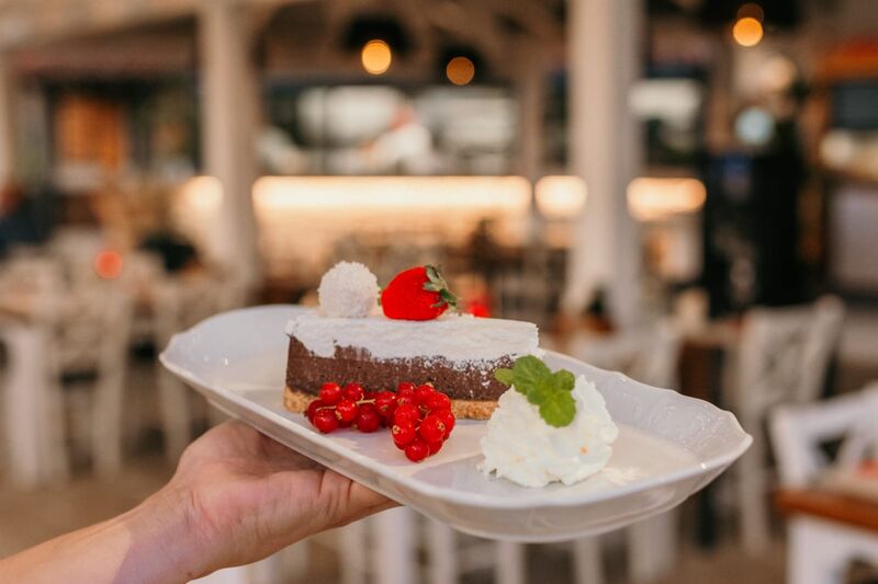 Daily cake of the day at Restaurant Roko