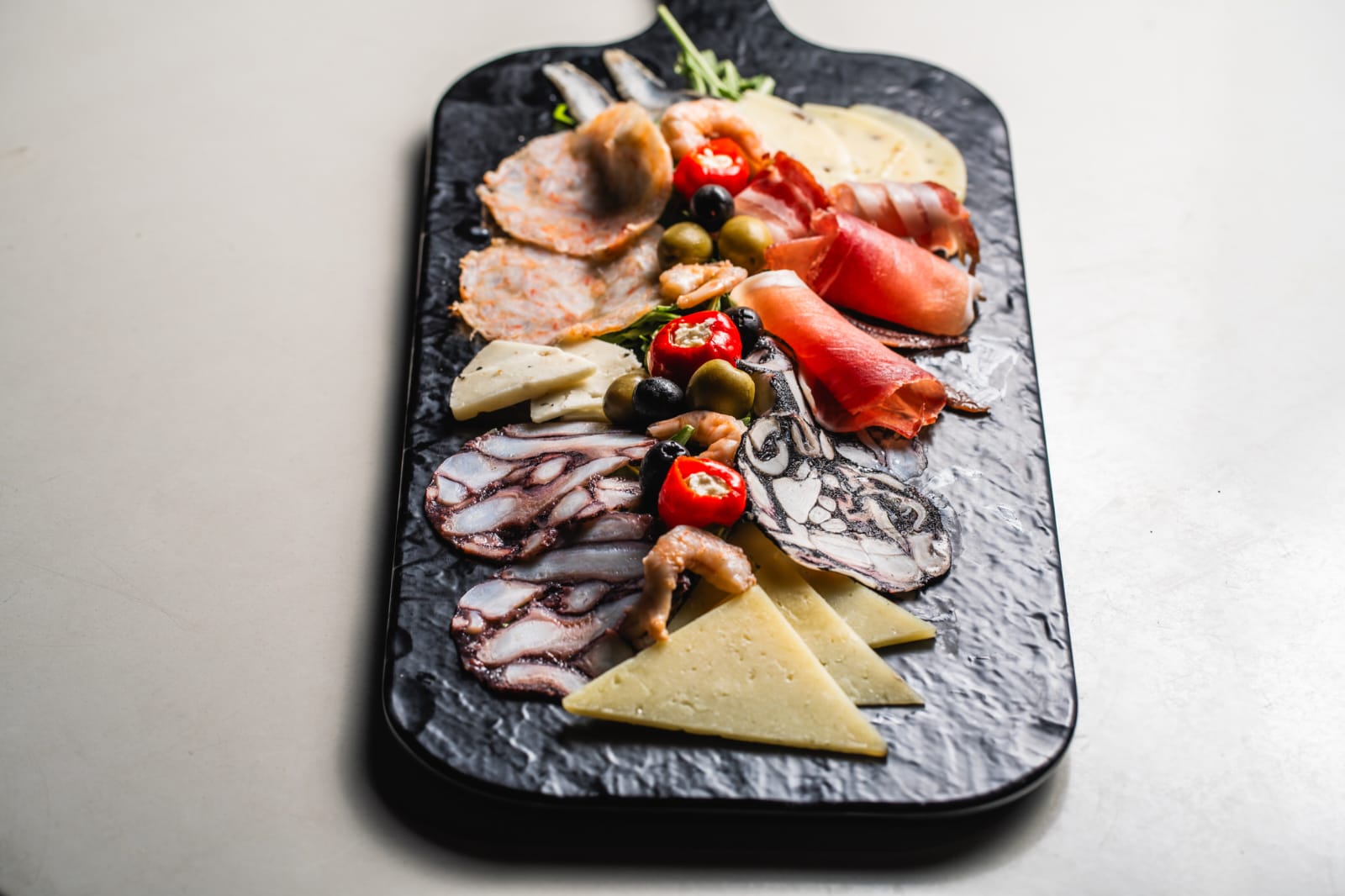Charcuterie and cheese board
